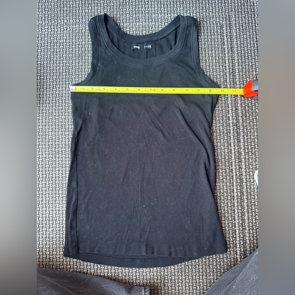 Sinsay classic Black Women's Tank Top